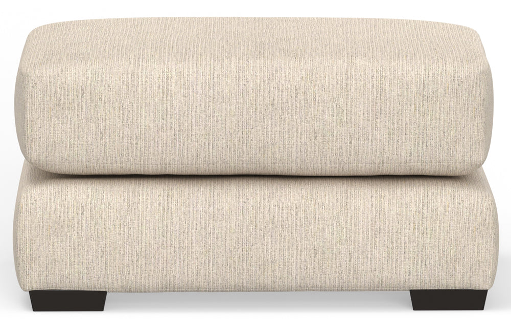 Jackson Furniture - Hyde Park Cocktail Ottoman in Porcelain - 2301-28-PORCELAIN-MTO - GreatFurnitureDeal