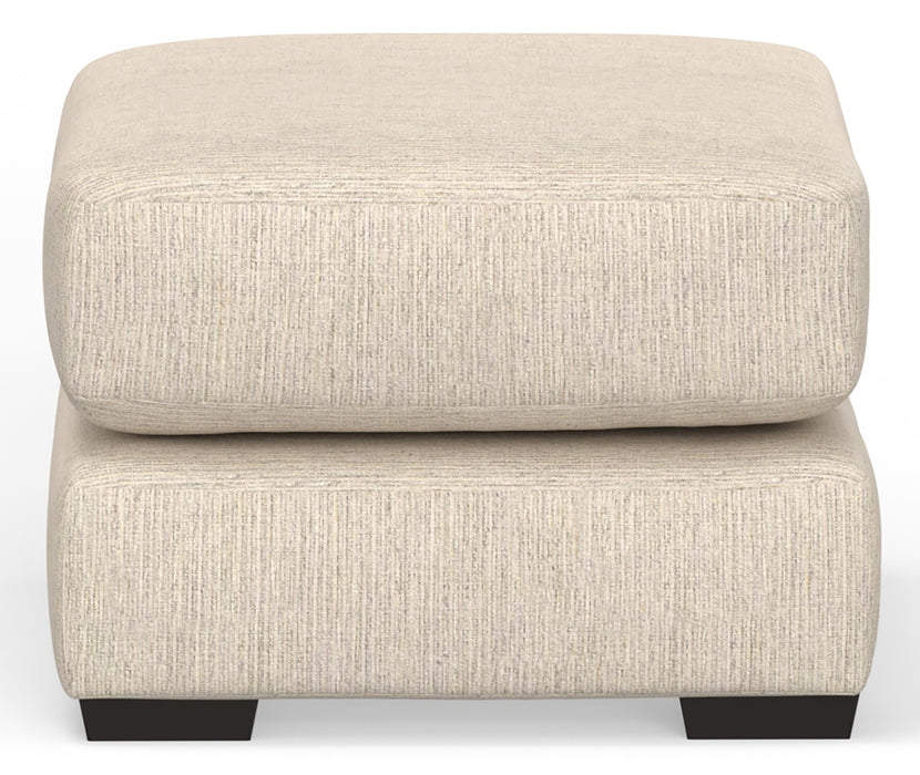 Jackson Furniture - Hyde Park Cocktail Ottoman in Porcelain - 2301-28-PORCELAIN-MTO - GreatFurnitureDeal