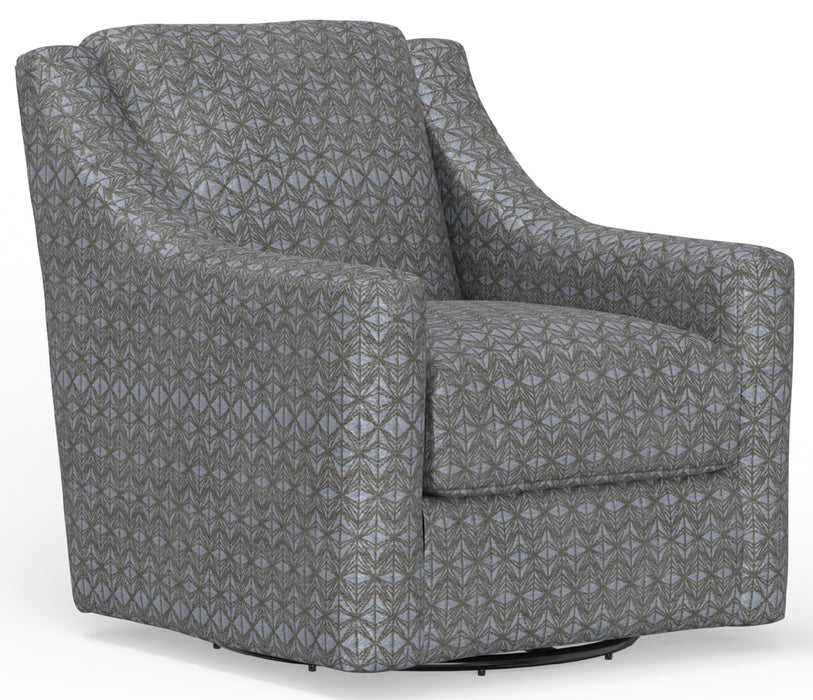 Jackson Furniture - Hyde Park Swivel Chair in Pewter - 230121257458-MTO - GreatFurnitureDeal