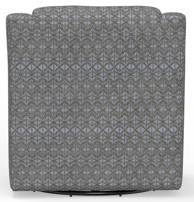 Jackson Furniture - Hyde Park Swivel Chair in Pewter - 230121257458-MTO - GreatFurnitureDeal