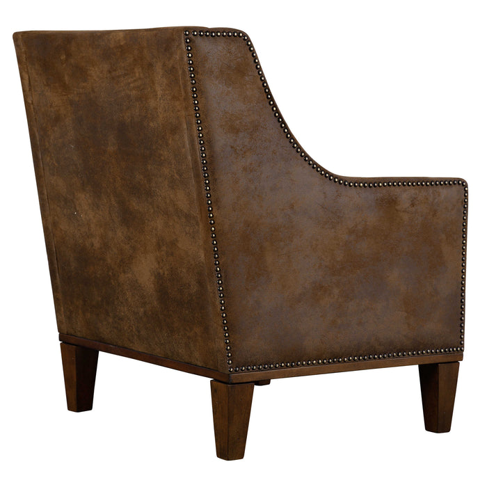 Uttermost - Clay Leather Armchair - 23030 - GreatFurnitureDeal