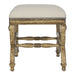 Uttermost - Karline Natural Linen Small Bench - 23052 - GreatFurnitureDeal