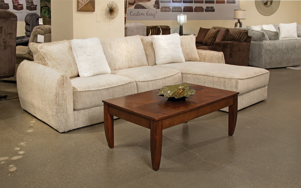 Jackson Furniture Bucktown 2 Piece Sectional Sofa in Parchment 230