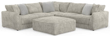 Jackson Furniture - Bucktown 4 Piece Sectional Sofa in Parchment - 2306-63-59-73-28-PARCHMENT-MTO - GreatFurnitureDeal
