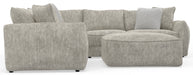 Jackson Furniture - Bucktown 4 Piece Sectional Sofa in Parchment - 2306-63-59-73-28-PARCHMENT-MTO - GreatFurnitureDeal