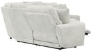 Catnapper - 336 Majesty 3 Piece Power Deep Seat Sectional Sofa in White - 63366-3368-63367-WHITE - GreatFurnitureDeal