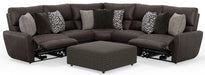 Catnapper - 428 Royster 3 Piece Motion Sectional Sofa in Sable - 64286-4288-64287 - GreatFurnitureDeal