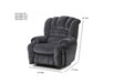 Motion Ease - Houston King Comfort Power Recliner in Midnight - 232-95-60 - GreatFurnitureDeal