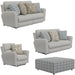 Catnapper - Chappy 4 Piece Reclining Living Room Set in Chambray - 2321-22-07-23212-CHAMBRAY - GreatFurnitureDeal