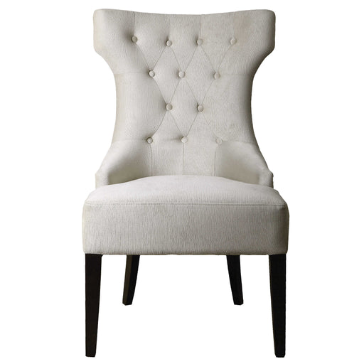 Uttermost - Arlette Tufted Wing Chair - 23239 - GreatFurnitureDeal