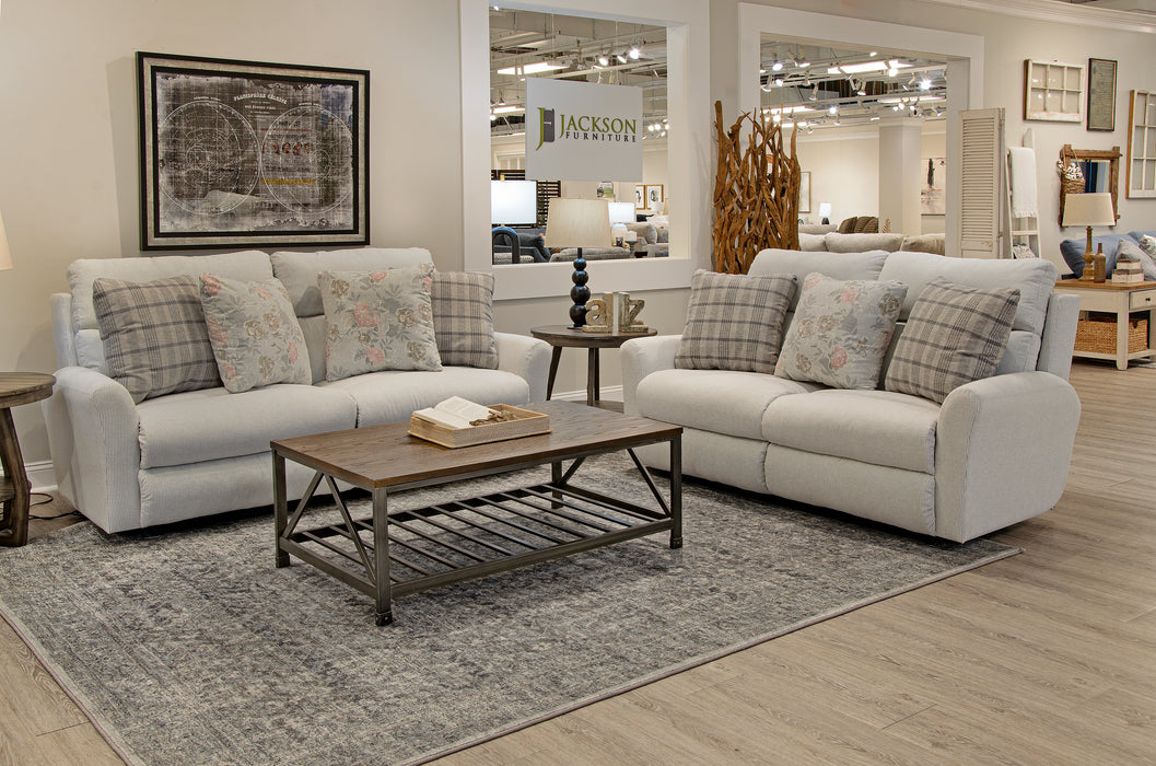 Catnapper - Chappy 4 Piece Reclining Living Room Set in Chambray - 2321-22-07-23212-CHAMBRAY - GreatFurnitureDeal