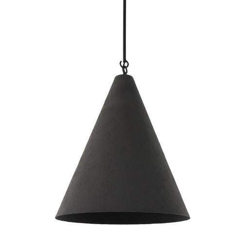 Mariano Furniture - Grazia Matte Black Pendant - 19.5"W x 23"H - GreatFurnitureDeal