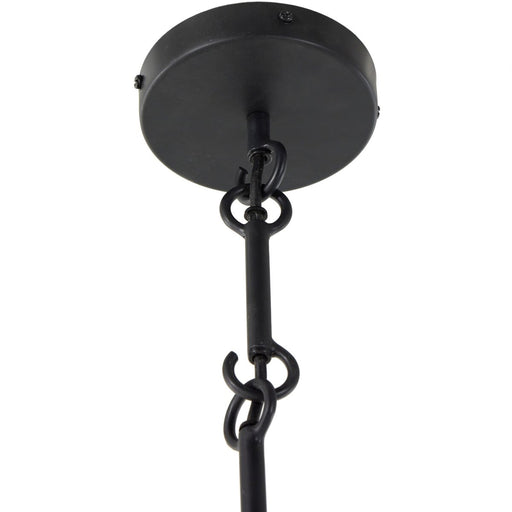 Mariano Furniture - Grazia Matte Black Pendant - 19.5"W x 23"H - GreatFurnitureDeal