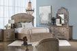ART Furniture - Arch Salvage Queen Chambers Panel Bed in Parch - 233155-2802 - GreatFurnitureDeal