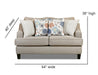 Southern Home Furnishings - Laurent Loveseat in Wicker - 2331 Laurent Wicker - GreatFurnitureDeal