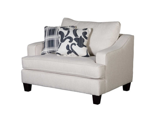 Southern Home Furnishings - Truth Chair in White - 2332 Truth or Dare Salt-MTO - GreatFurnitureDeal