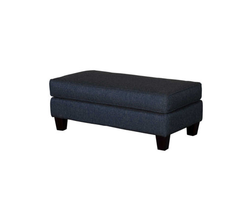Southern Home Furnishings - Truth Dare Ottoman in Navy - 2333 Truth or Dare Navy Ottoman-MTO - GreatFurnitureDeal