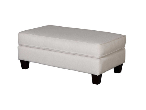 Southern Home Furnishings - Truth Dare Ottoman in Salt - 2333 Truth or Dare Salt Ottoman-MTO - GreatFurnitureDeal