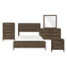 Homelegance - Emmett 5 Piece Queen Bedroom Set in Dark Walnut - 2335-1*9 - GreatFurnitureDeal