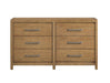 Homelegance - Charlotte 4 Piece King Bedroom Set in Light Brown - 2336K-1EK*4 - GreatFurnitureDeal