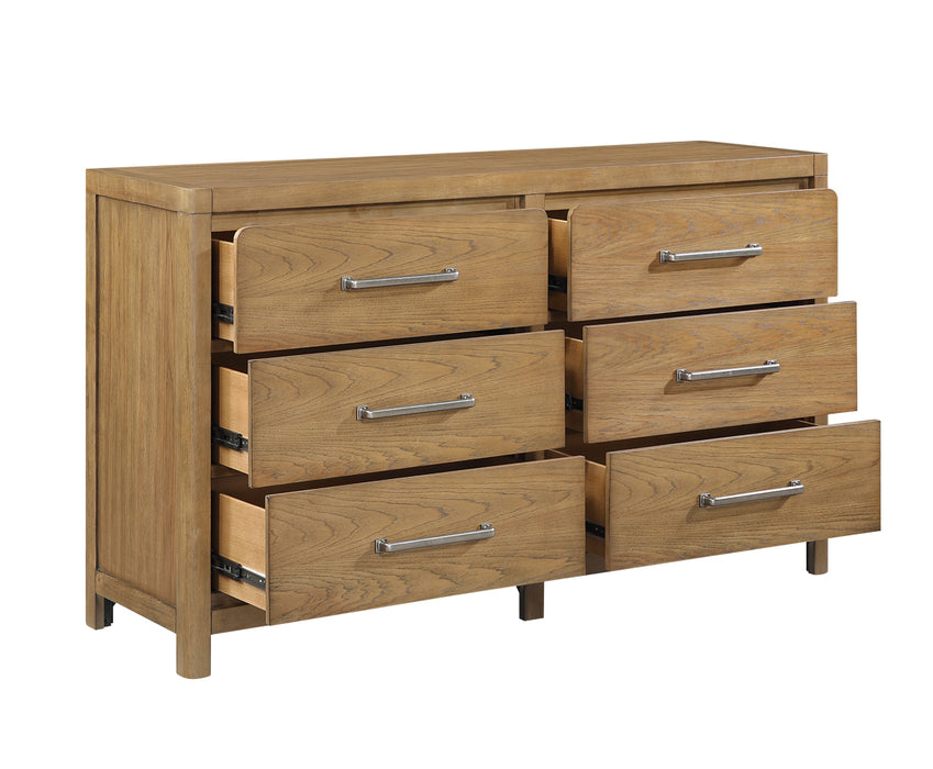 Homelegance - Charlotte Dresser in Light Brown - 2336-5 - GreatFurnitureDeal