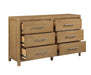 Homelegance - Charlotte 4 Piece California King Bedroom Set in Light Brown - 2336K-1CK*4 - GreatFurnitureDeal