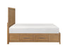 Homelegance - Charlotte 3 Piece King Bedroom Set in Light Brown - 2336K-1EK*3 - GreatFurnitureDeal