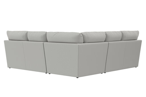 Jackson Furniture - Stockbridge 3 Piece Sectional Sofa in Slate - 234046-59-42-SLATE - GreatFurnitureDeal