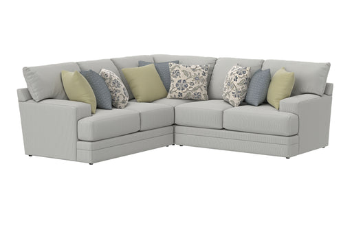 Jackson Furniture - Stockbridge 3 Piece Sectional Sofa in Slate - 234046-59-42-SLATE - GreatFurnitureDeal