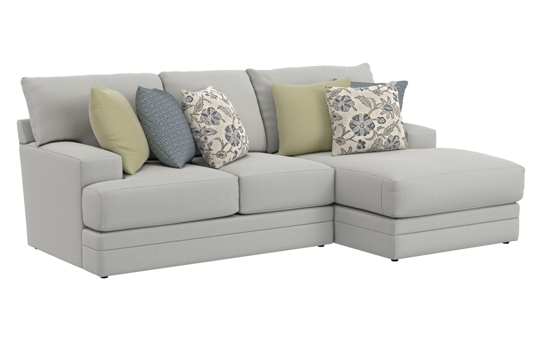 Jackson Furniture - Stockbridge 2 Piece Sectional Sofa in Slate - 234046-234076-SLATE - GreatFurnitureDeal