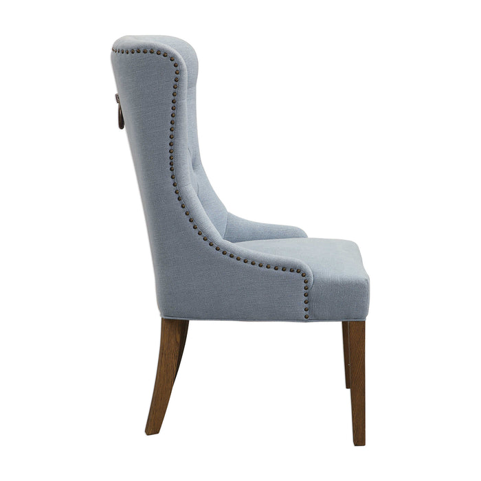 Uttermost- Rioni Tufted Wing Chair - 23473