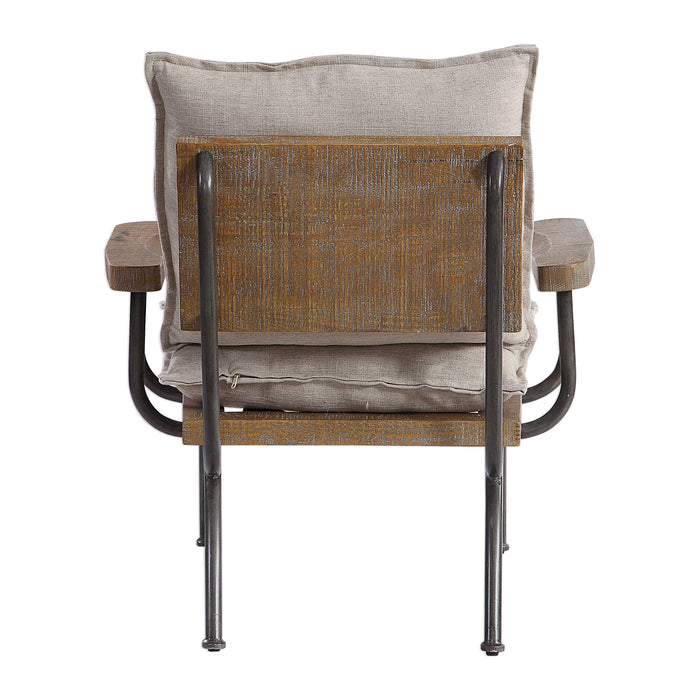 Uttermost - Declan Industrial Accent Chair - 23475