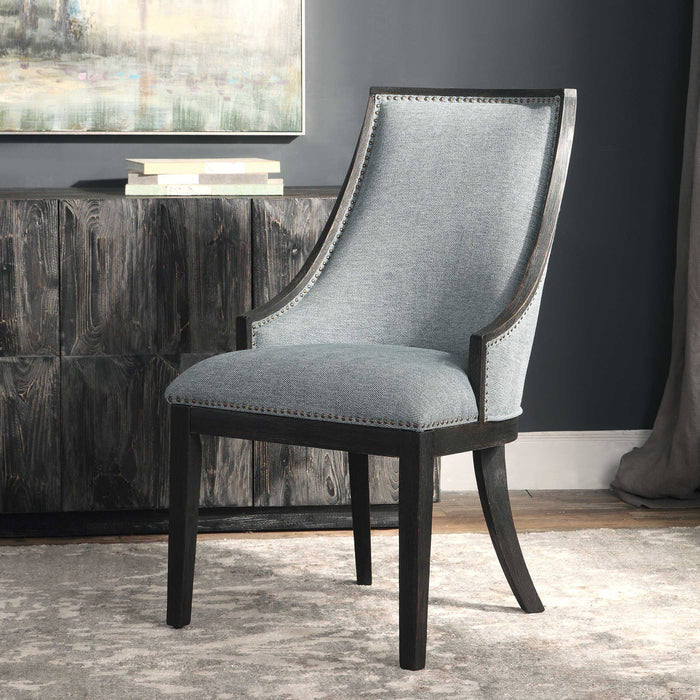 Uttermost - Janis Ebony Accent Chair - 23481