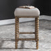 Uttermost - Pryce Wooden Counter Stool - 23495 - GreatFurnitureDeal