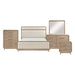 Homelegance - Wilshire 5 Piece Queen Bedroom Set in Natural - 2350-1*9 - GreatFurnitureDeal