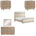 Homelegance - Wilshire 5 Piece Queen Bedroom Set in Natural - 2350-1-5SET - GreatFurnitureDeal