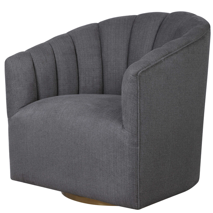Uttermost - Cuthbert Modern Swivel Chair - 23536