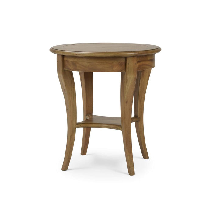 Bramble - Chardonnay Side Table in Straw Wash - 23539AFD----- - GreatFurnitureDeal