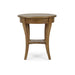 Bramble - Bradley Round Side Table in Antique French Oak - 23539AFD----- - GreatFurnitureDeal