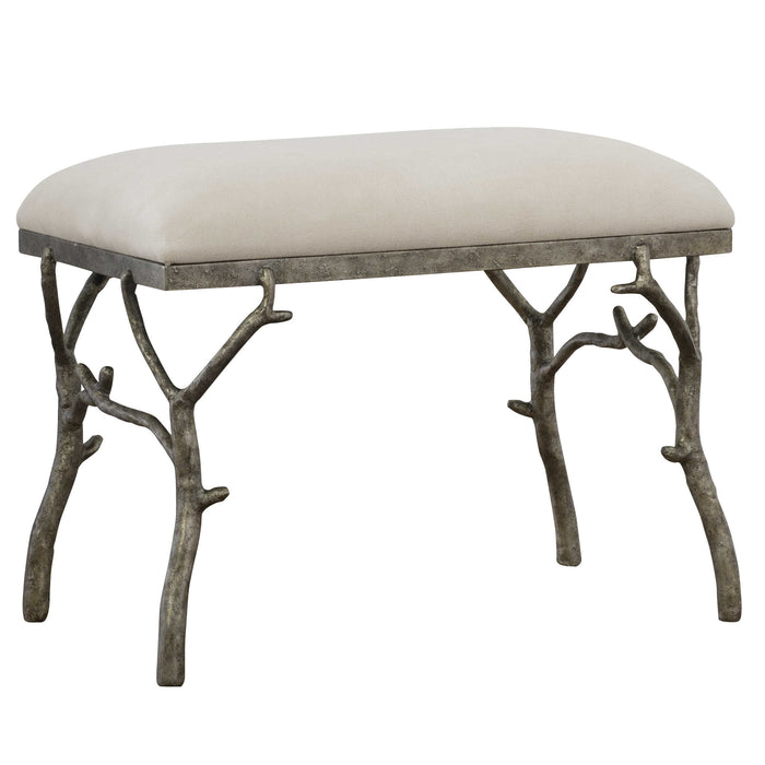 Uttermost - Lismore Small Fabric Bench - 23544 - GreatFurnitureDeal