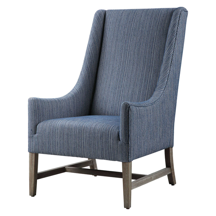 Uttermost - Galiot Wingback Accent Chair - 23562 - GreatFurnitureDeal