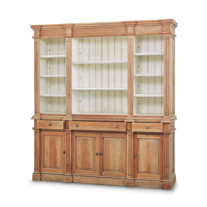 Bramble - Roosevelt Estate Bookcase - BR-23572WHD - GreatFurnitureDeal