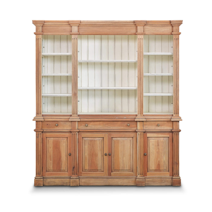 Bramble - Roosevelt Estate Bookcase - BR-23572WHD - GreatFurnitureDeal