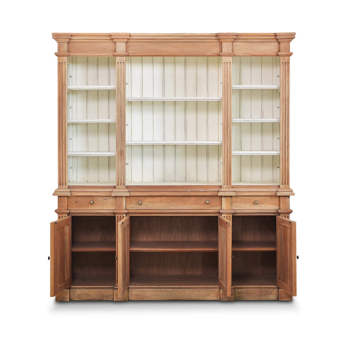 Bramble - Roosevelt Estate Bookcase - BR-23572WHD - GreatFurnitureDeal