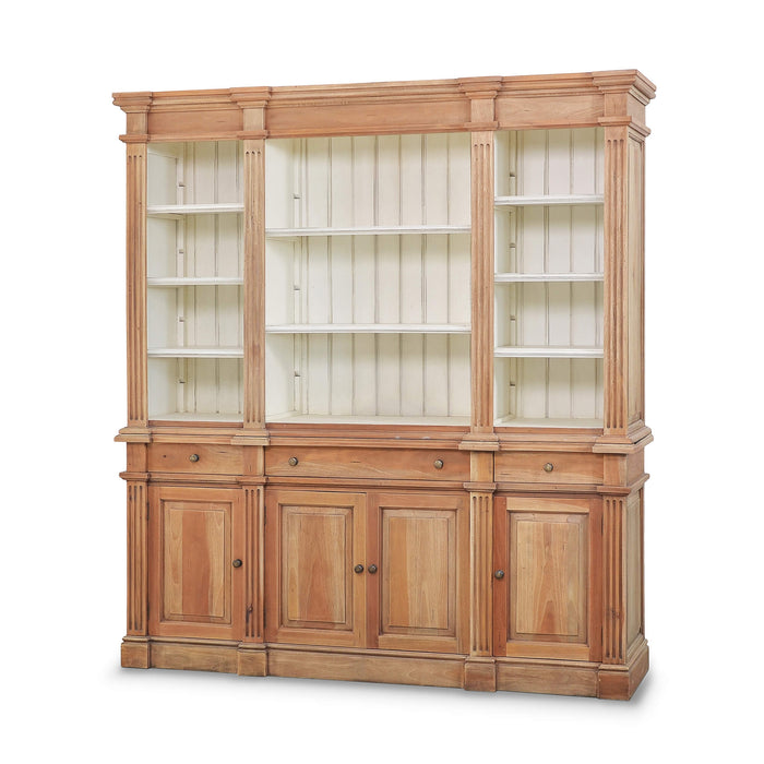 Bramble - Roosevelt Estate Bookcase - BR-23572WHD - GreatFurnitureDeal