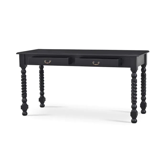 Bramble - Console Desk w/ Barley Twist Leg - BR-23583BBA - GreatFurnitureDeal