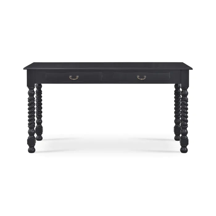 Bramble - Console Desk w/ Barley Twist Leg - BR-23583BBA - GreatFurnitureDeal