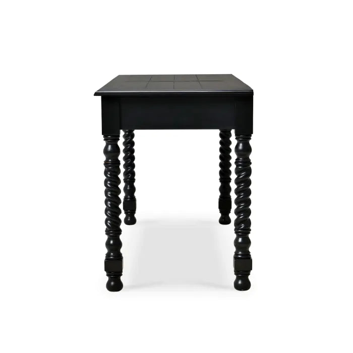Bramble - Console Desk w/ Barley Twist Leg - 23583BBA - GreatFurnitureDeal