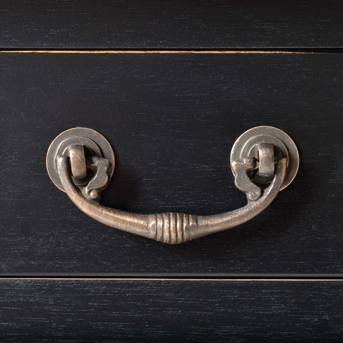 Bramble - Console Desk w- Barley Twist Leg - 23583WHD