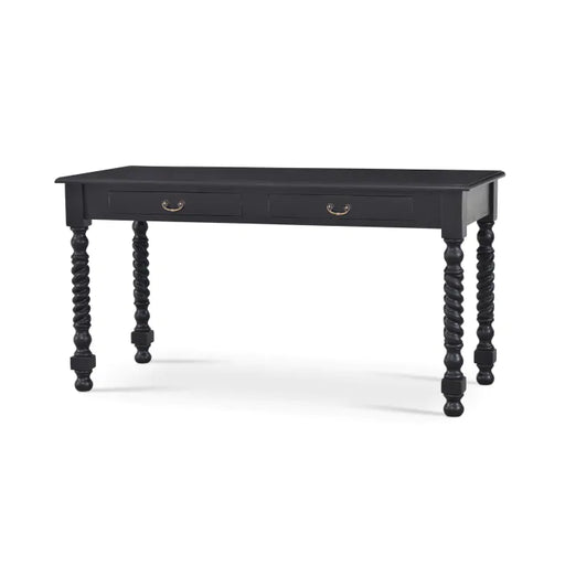 Bramble - Console Desk w/ Barley Twist Leg - 23583BBA - GreatFurnitureDeal